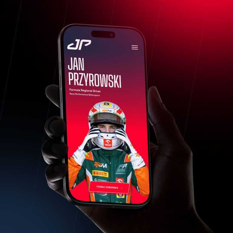 Mobilna wersja strony kierowcy rajdowego Jan Przyrowski